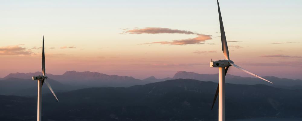 Vindkraft. Foto: Jason Mavrommatis / Unsplash