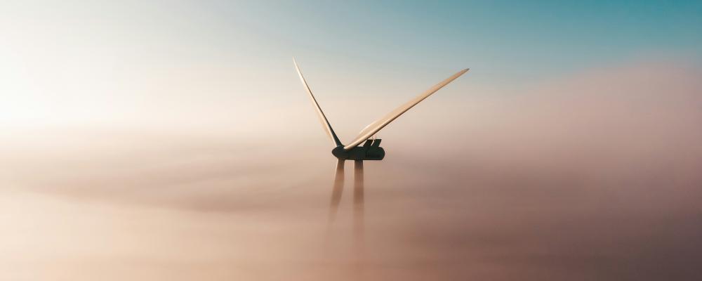 Vindturbin. Foto: Sander Weeteling / Unsplash