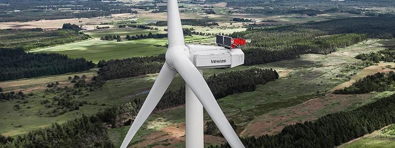 Vestas anläggning i Österild. Foto: Vestas