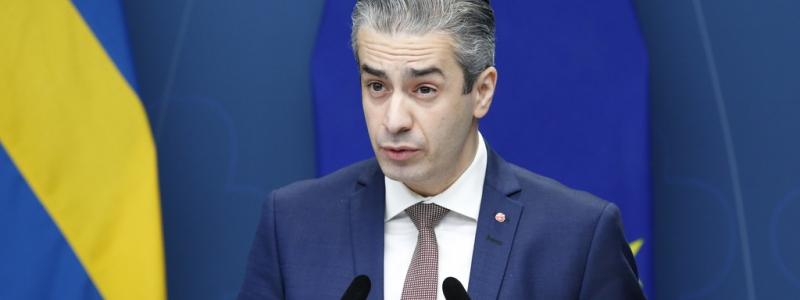 Johan Jeppsson/TT: Energiminister Khashayar Farmanbar (S). Arkivbild.