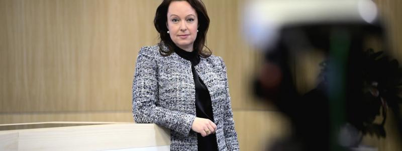 Janerik Henriksson/TT: Vattenfalls vd Anna Borg presenterade tillsammans med Preems vd Magnus Heimburg ett fördjupat samarbete för en fossilfri värdekedja för industrin på västkusten. Arkivbild.