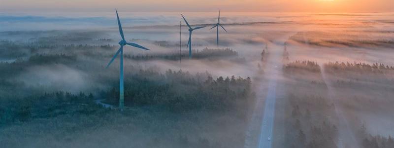 Gasum har tecknat ett avtal om elinköp (PPA) med Umicore för att förse dem med 45 GWh förnybar el årligen. Elen kommer att levereras till Umicores anläggning i Karleby i Finland. Det tioåriga vindkraftsavtalet börjar gälla 2025. Foto: Gasum