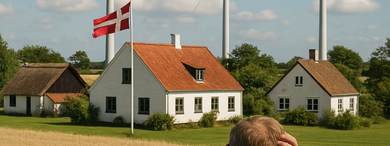 De danska kompensationssystemen har tidigare setts som en modell för att skapa acceptans kring förnybar energi. Men nu har kritiken vuxit, särskilt i takt med att nya storskaliga parker planeras. Flera danska medier rapporterar om spänningar i lokalsamhällen, där grannar upplever att de behandlas olika. Illustration: AI-genererad bild. Ej ett fotografi.
Upphovsrätt © Conventus