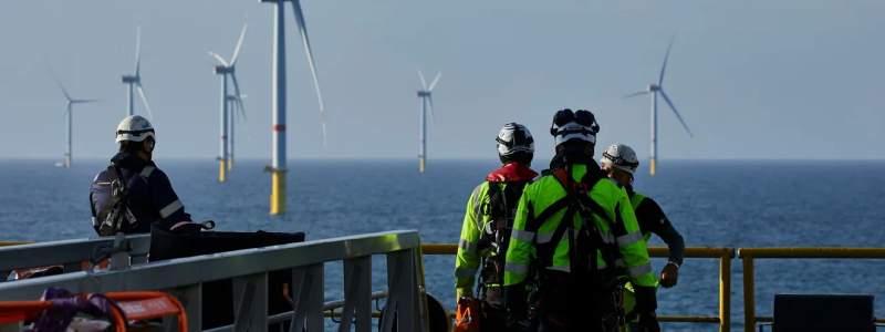 EnBW är en stor aktör på marknaden för havsbaserad vindkraft. Foto: EnBW
