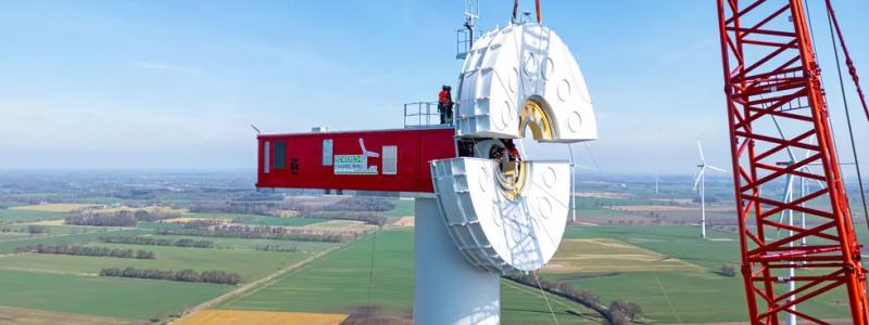 En av nyheterna i E2-versionen är en delad generator. Foto: Enercon
