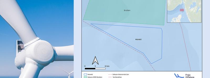 Freja Offshore Mareld Natura 2000 tillstånd. Pressbild: Freja Offshore