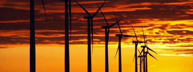 Vindkraftverk. Foto: Rex Brown. License: Creative Commons, Attribution-NoDerivs 2.0 Generic.