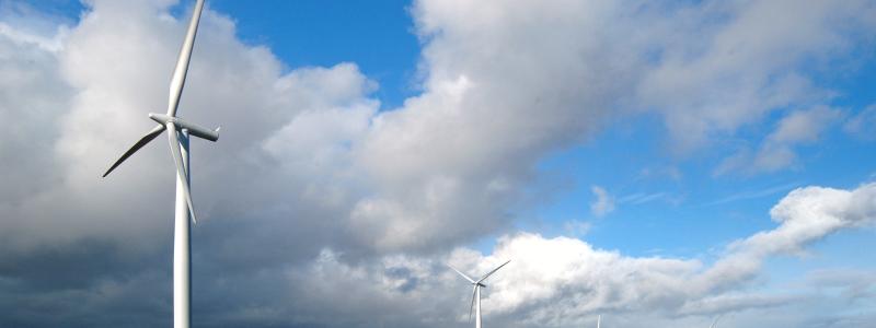Statkrafts vindfarm Hiltra. Foto: Statkraft, kredit Flickr Pro, Paige Johnson