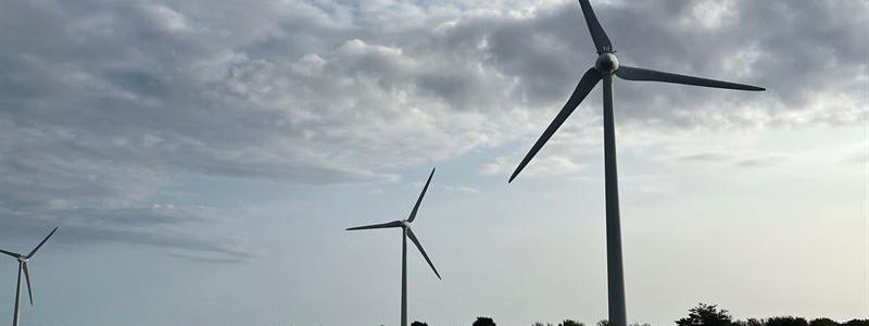 Vindkraftverken i Lövstaviken. Pressbild: Renewable Sweden