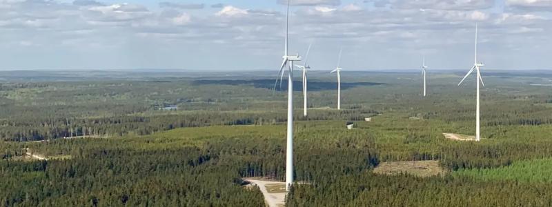 Lyngsåsa vindpark Foto: Equinor