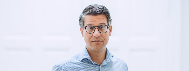 Marcus Landelin, vd på och medgrundare av Landinfra. Foto: Landinfra.