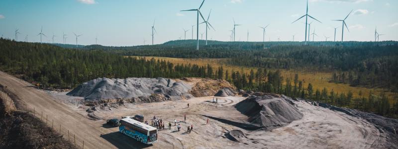 Den reviderade vindbruksplanen ska visa riktning för framtida etableringar. Foto: Anders Westergren