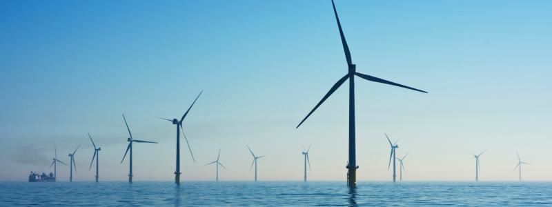 Havsbaserad vindkraft. Foto: Nicholas Doherty / Unsplash