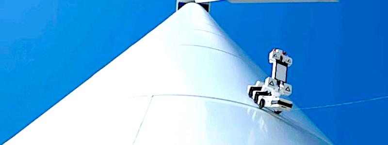 Det är det tyska investeringsbolaget Luxcara som planerar att installera 16 vindkraftverk från den kinesiska tillverkaren Mingyang i vindkraftsparken Waterkant utanför Borkum. Vindkraftverken, med en rotordiameter på 260 meter, förväntas vara i drift år 2028 och producera el för ungefär 400 000 hushåll. Foto: Gov. of UK