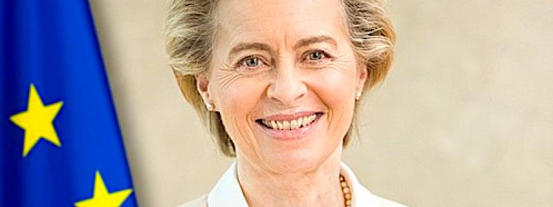 - Framtiden för vår cleantech-industri måste skapas i Europa, sade EU-ordföranden Ursula von der Leyen. Foto: Wikipedia Common, kredit: Etienne Ansotte, © European Union,