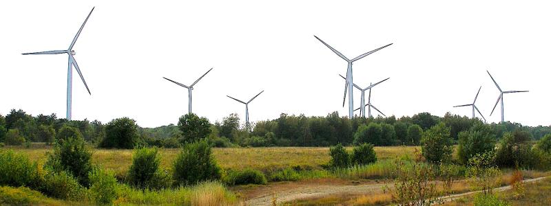 Pakri vindenergipark på 18,4 megawatt i Estland. Foto: Wikipedia Common, kredit: Hannu