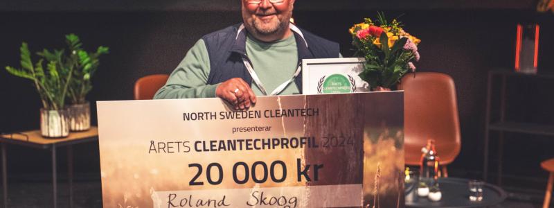 Årets Cleantechprofil 2024 är Roland Skoog