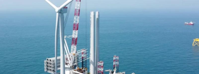 Ett foto av den installerade turbinen har publicerats av Siemens Gamesa.
Foto: Siemens Gamesa