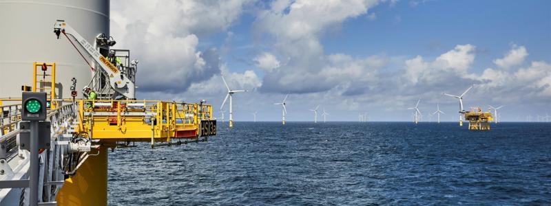 Storebrand Infrastructure Fund förvärvar en andel i He Dreiht, en 960 MW havsbaserad vindkraftspark i tyska Nordsjön. Foto: Storebrand