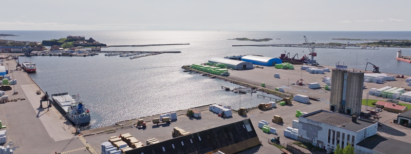 Varbergs hamn. Foto: MFN
