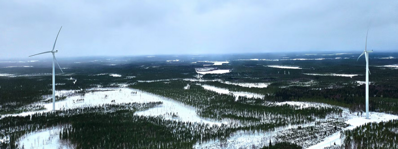 Kokkoneva vindpark. Foto: Norconsult / Bendik Alvestad