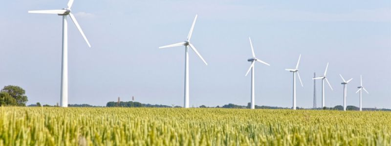 Vindkraftverk i Skåne Fotograf/Källa: Region Skåne