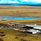 En datorgenererad visualisering av det nedlagda Energia Verde Austral-projektet i Cabo Negro. Bild: EDF