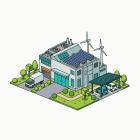 Illustration över energikällor. Illustration: Alghozy / Unsplash