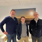 Pär Dunder, Per Olofsson och Jesper Åkerlund. Pressbild: W3 Energy