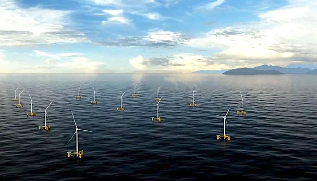 Illustration av Odfjell Oceanwinds Deepsea Star-fundament. Bild av Odfjell Oceanwind (odfjelloceanwind.com)