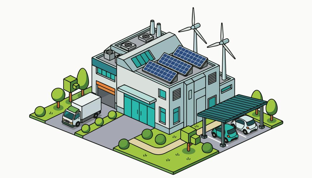 Illustration över energikällor. Illustration: Alghozy / Unsplash