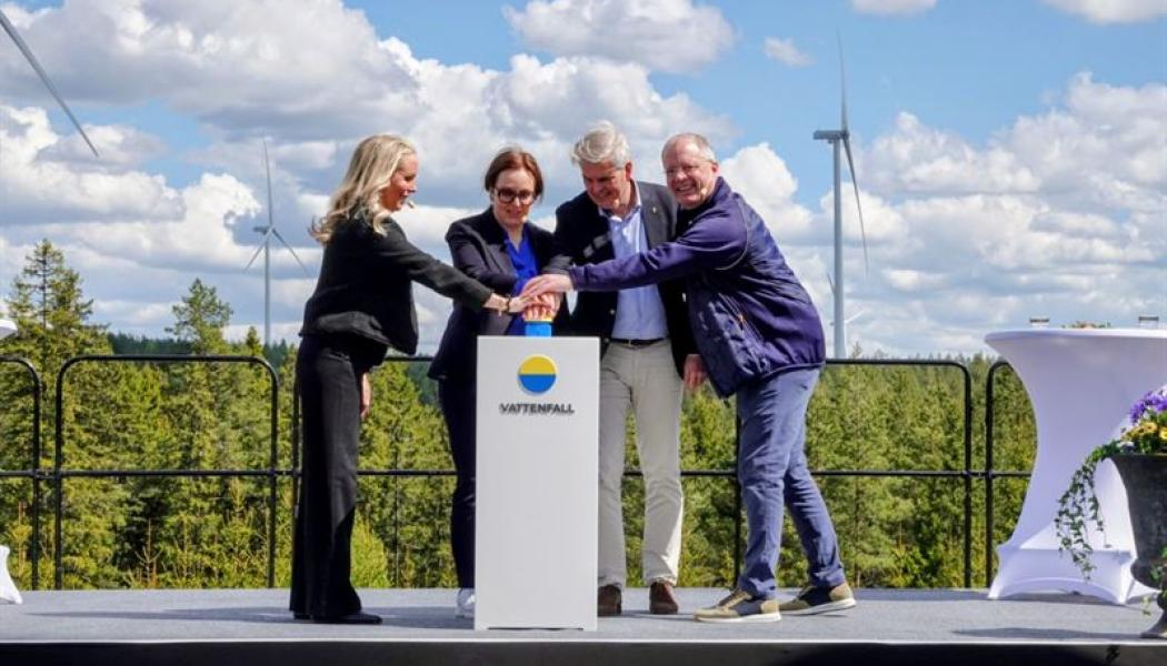 Invigning Bruzaholm. Fotograf: Vattenfall

