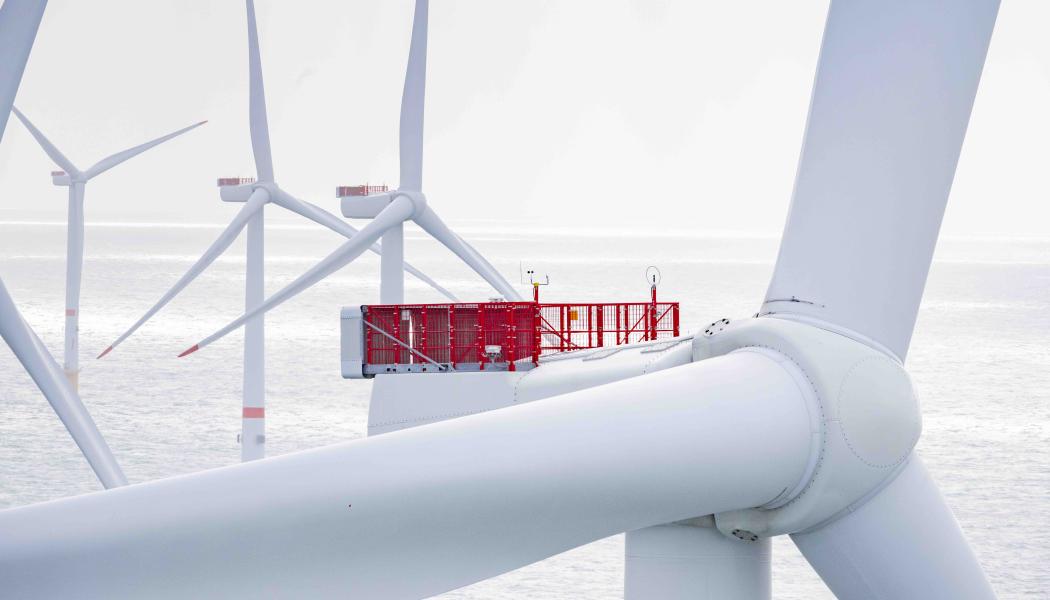 Vestas turbin V164-9.5 MW, Northwester 2, i Belgien. Foto: Vestas