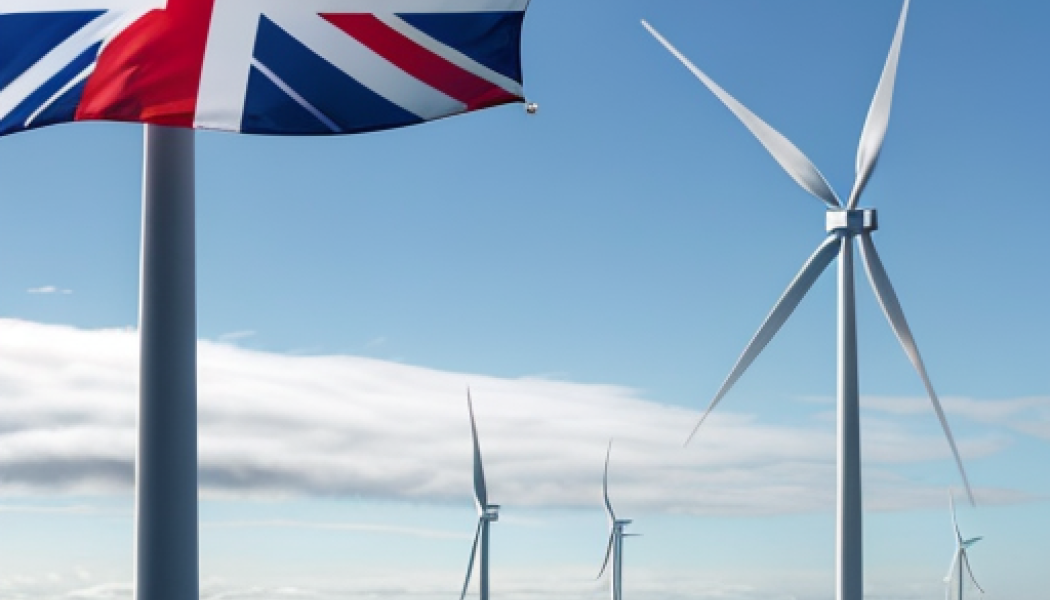 Rule Britannia, åtminstone med vindsnurror på Nordsjön. Bild: Arkivbild