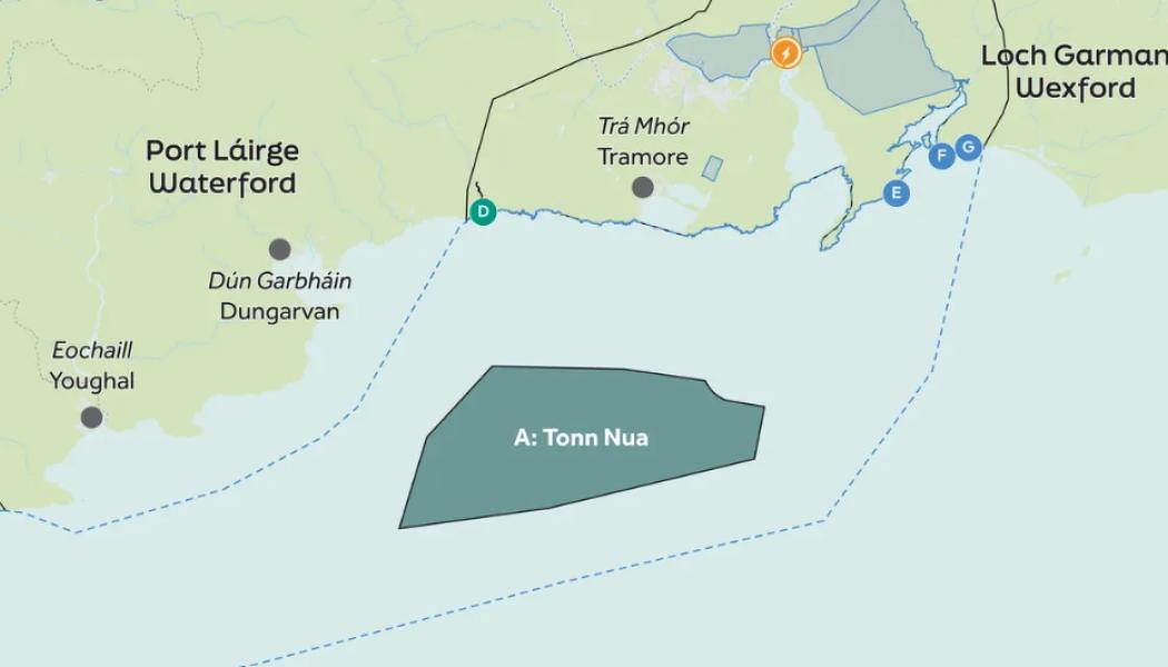 Tonn Nua tilldelas Ørsted och ESB i irländsk auktion
