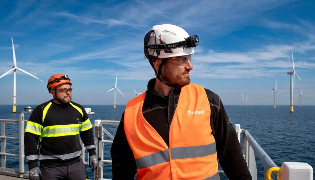 Ørsteds främsta prioritet de kommande tre åren är att leverera sitt pågående byggprogram för havsbaserad vindkraft på 8,4 gigawatt, vilket nästan kommer att fördubbla den installerade kapaciteten. ​Foto: Ørsted
