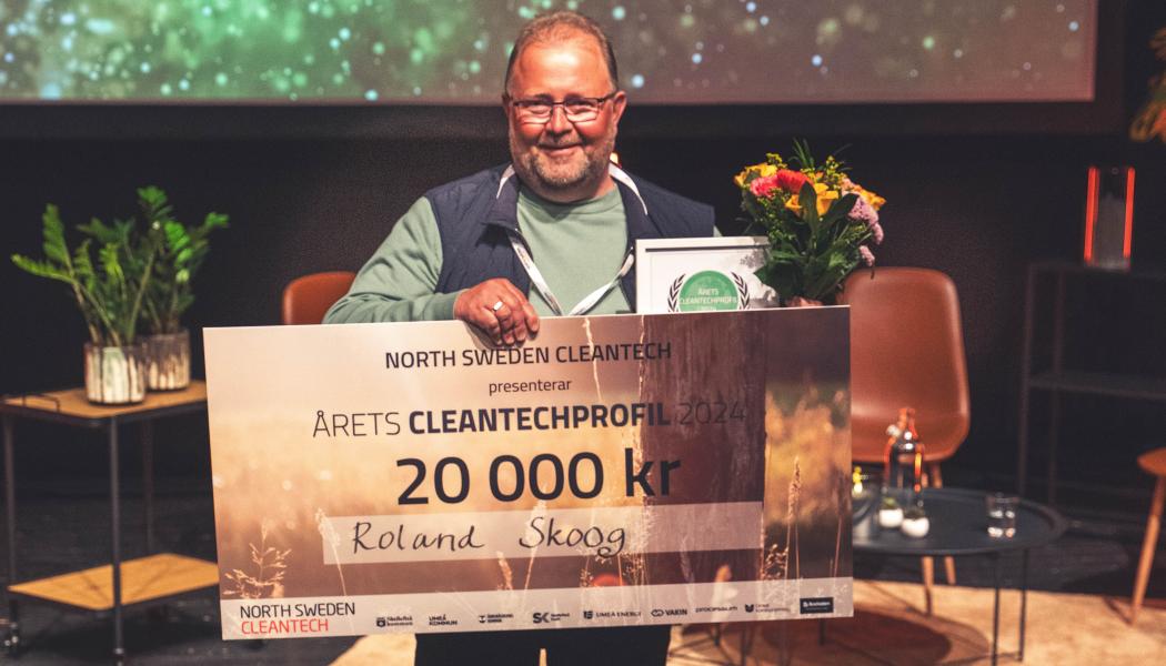 Årets Cleantechprofil 2024 är Roland Skoog