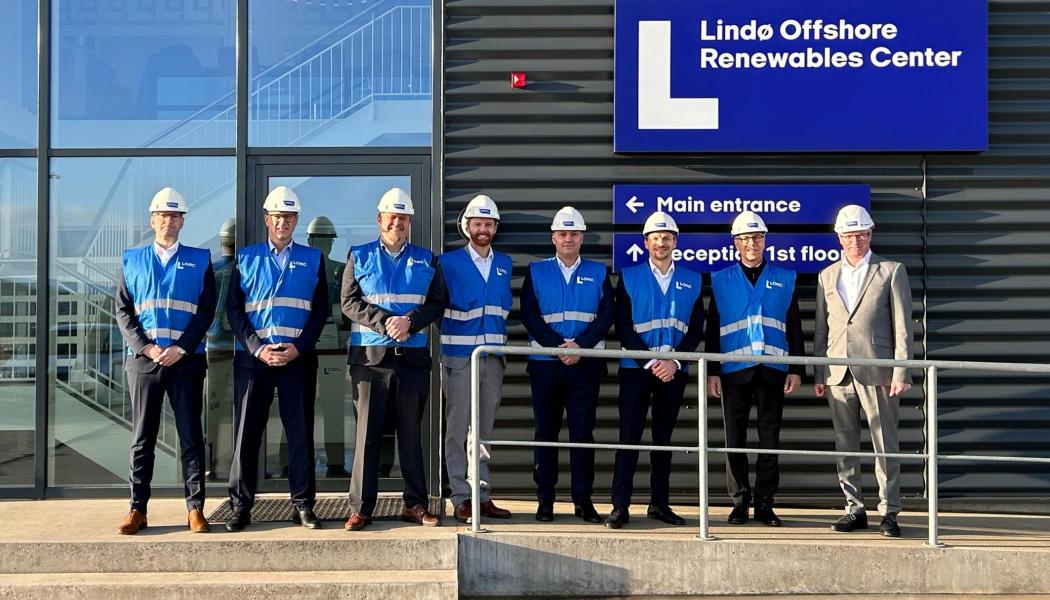 Världens mest kraftfulla testanläggning för huvudlagren i vindkraftverk byggs nu i Lindø i Denmark. Schaeffler samarbetar med LORC och R&D Test Systems. Foto: Schaeffler