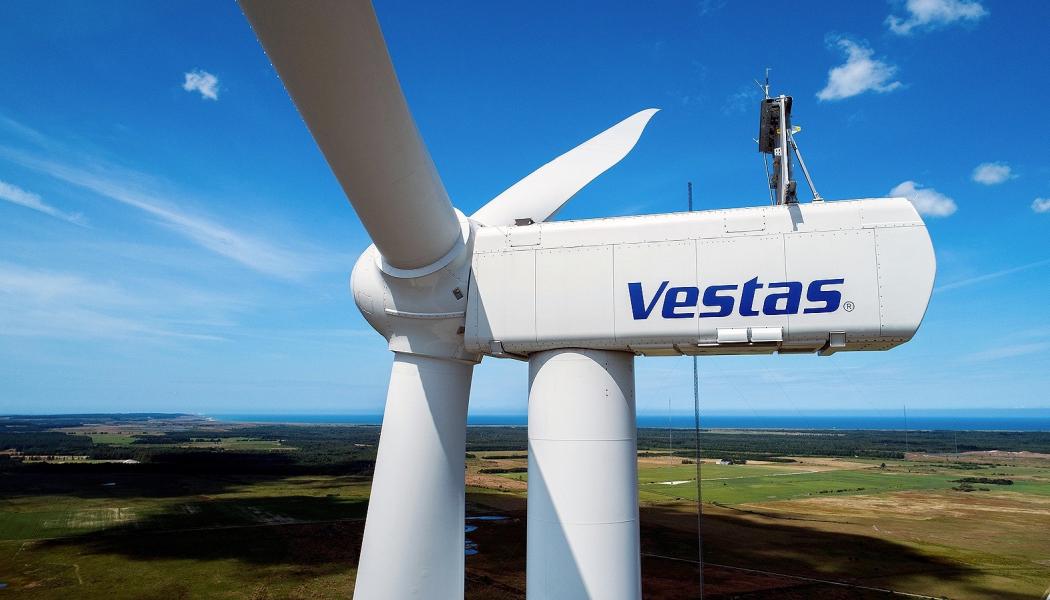 Leverans av turbinerna är planerad till fjärde kvartalet 2024, med driftsättning väntad under fjärde kvartalet 2025. Foto: Vestas