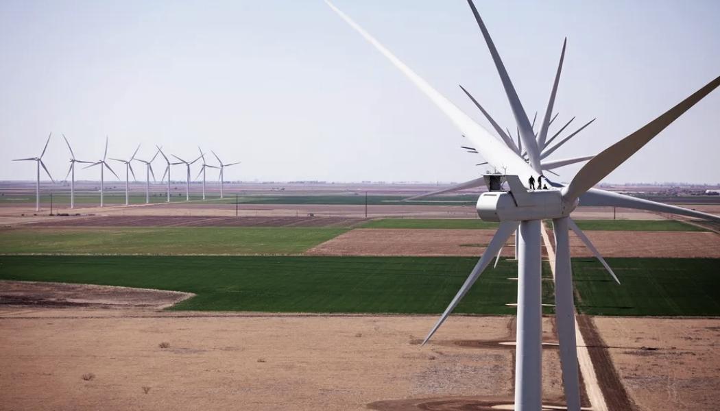 Vestas vindturbiner in Texas. Foto: Vestas