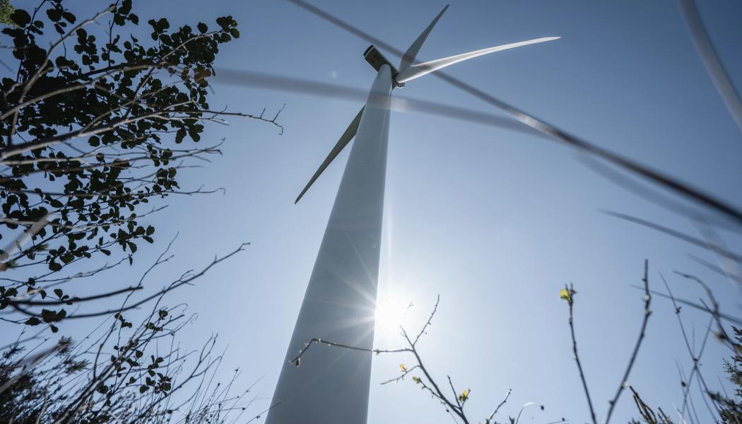 Totalt ska 25 vindkraftverk uppföras i SR Energys nya Vindpark Horshaga i Kronobergs län. Ramirent blir en del i projektet. Foto: Veidekke