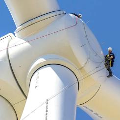 Gruppen har installerat mer än 44 gigawatt vindkraftskapacitet i över 40 marknader och genererade intäkter på 5,7 miljarder euro under 2022. Foto: Nordex