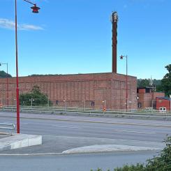 I den nya fördelningsstationen i Huskvarna finns kablarna som kopplar ihop stationen med vindkraftparken. Foto: Jönköping Energi