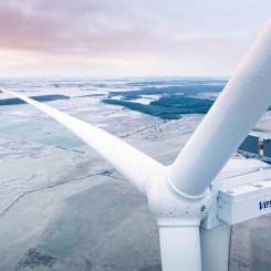 Vindkraftverk V236-15.0 MW-stark prototyp i danska Østerild. Foto: Vestas