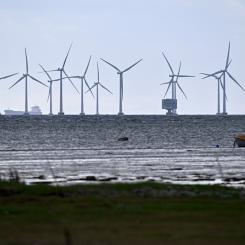 Johan Nilsson/TT: Den planerade vindkraftparken Triton blir om den byggs med sina 1,5 gigawatt betydligt större än dagens största havsbaserade vindkraftpark i Sverige: Lillgrund utanför Bunkeflostrand, med en toppeffekt på 110 megawatt. Arkivbild