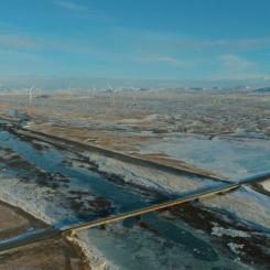 Burfell Wind farm. Foto: Landsvirkjun