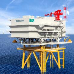Vestas och RWE – en långsiktig allians hägrar för grön energi.Detta projekt markerar ytterligare ett kapitel i det framgångsrika samarbetet mellan Vestas och RWE. Genom att arbeta tillsammans på projekt som Nordseecluster stärker de sitt gemensamma åtagande att leda energiomställningen i Europa och globalt. Med Nordseecluster B sätter både Vestas och RWE nya standarder för hållbarhet och effektivitet inom havsbaserad vindkraft – en avgörande komponent i Tysklands och Europas framtida energiförsörjning. Bild: RWE