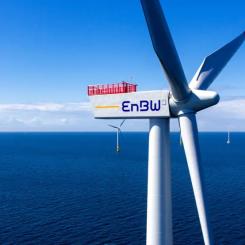 Total Energies och RWE hade ursprungligen gått samman i ett konsortium för att lägga bud, men strax efter att auktionsresultaten offentliggjorts meddelade RWE att de skulle dra sig ur denna form av samarbete. Foto: EnBW
