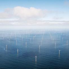 Danska Ørsted säljer 50 procent av Hornsea 3 till amerikanska Apollo. Affären stödjer bolagets kapitalplan och väntas slutföras under 2025. Foto: Ørsted