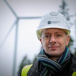 Peter Braun, projektchef i Sverige, Norge och Finland. Foto: European Energy